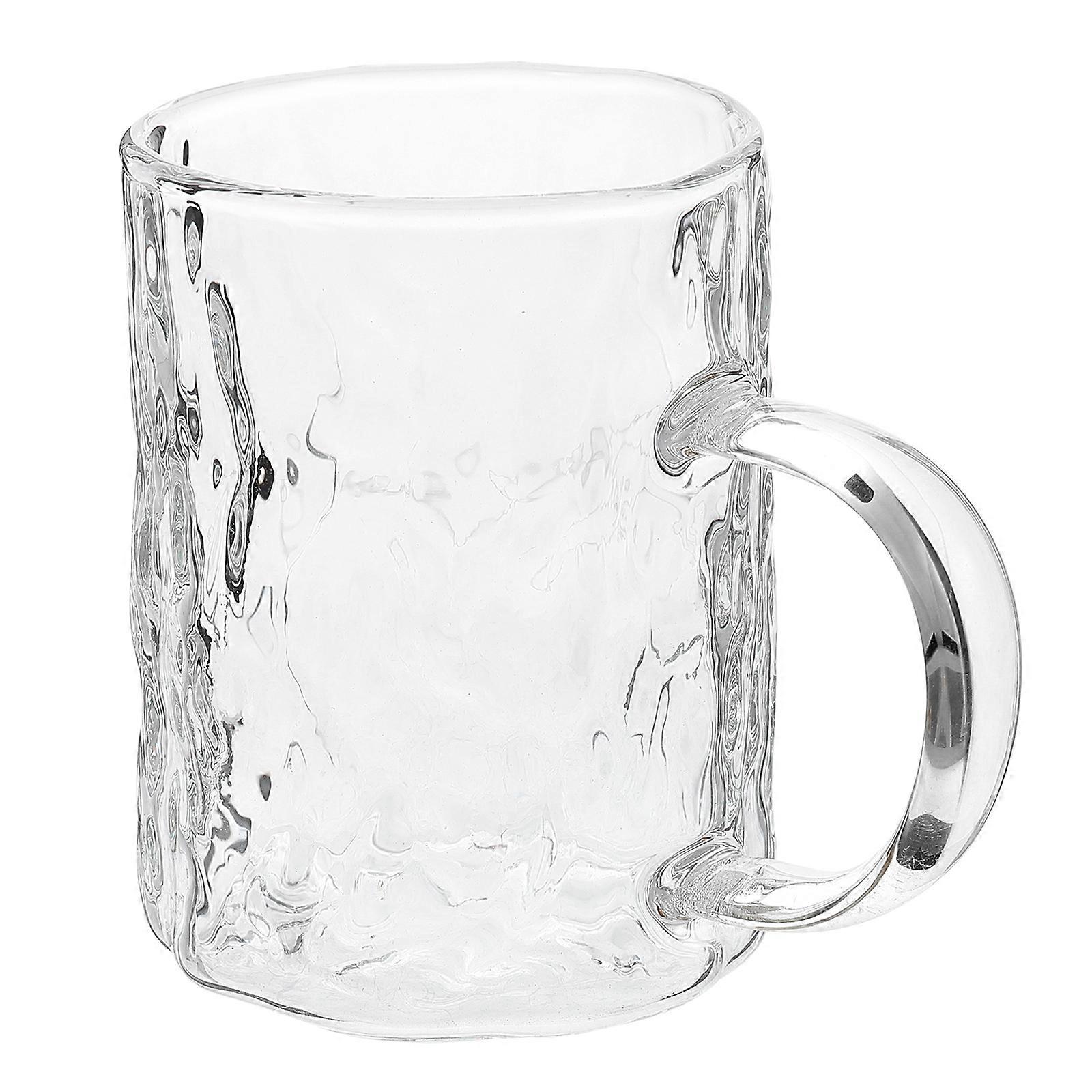 Household Drink Cup Multi-Function Tea Cup for Daily Use with White Handle