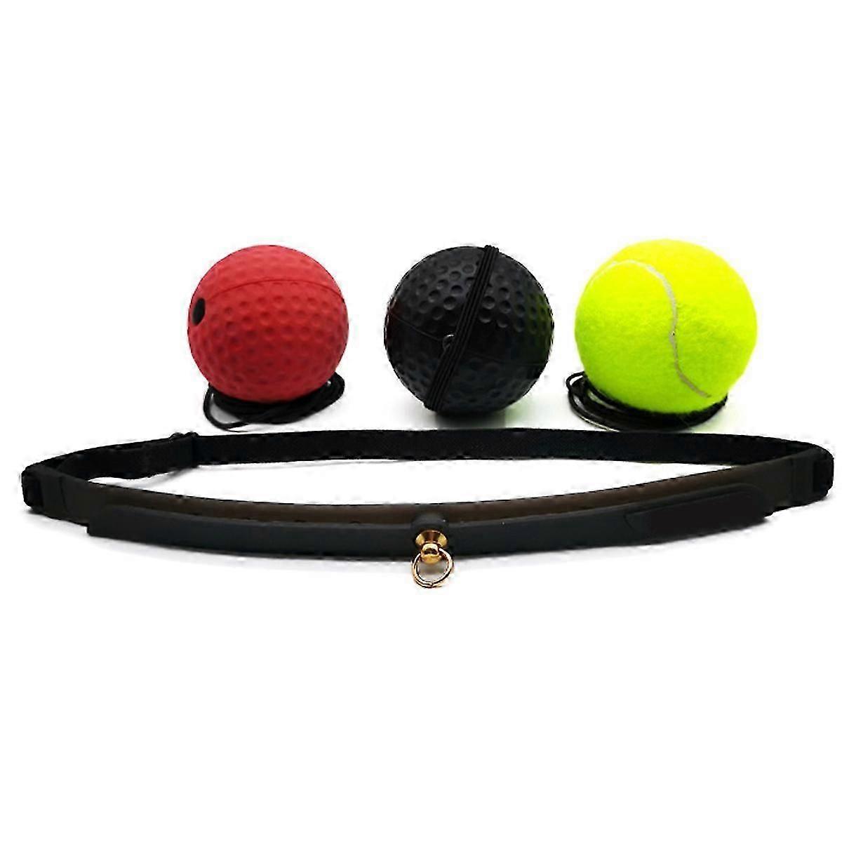 Boxing Reflex Ball Kit with Adjustable Headband for Hand-Eye Coordination Training