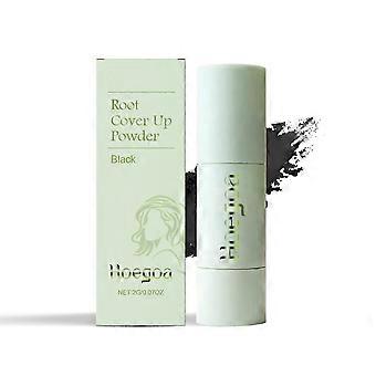 Tijdelijke aanbieding!! Hoegoa Black Hairline Powder - Natuurlijk contourpoeder voor de haarlijn, camoufleert een hoge haarlijn, geschikt voor bakkebaarden, waterdicht en langdurig.
