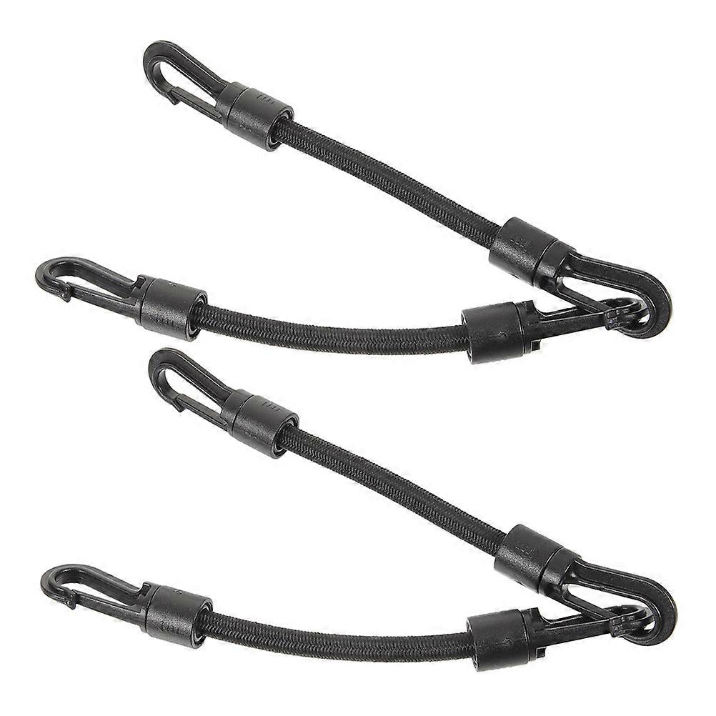 4pcs Elastic Hook Straps Multi-function Tie Down Straps Outdoor Camping Buckle Straps