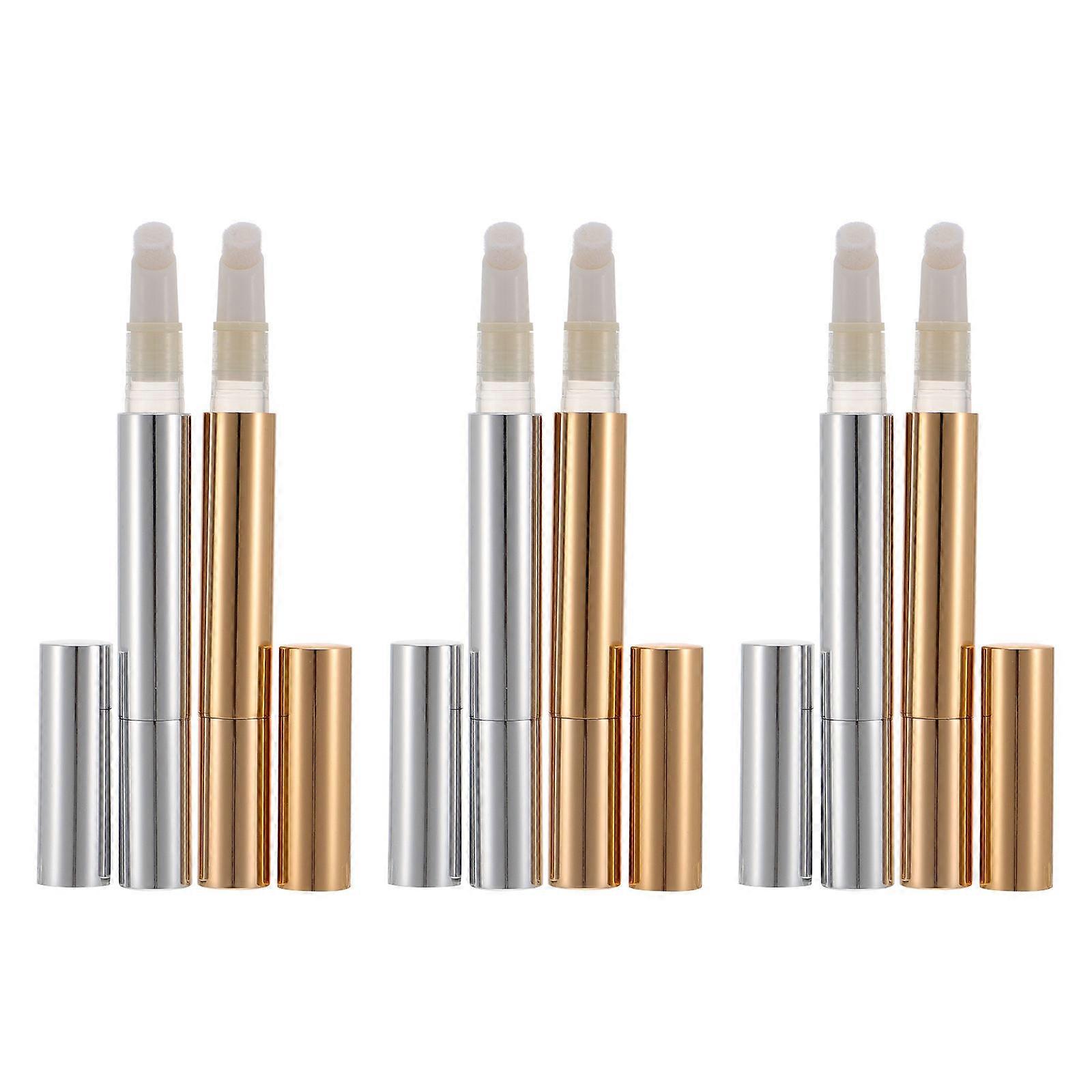 Makeup Empty Tube Plastic Container for eyelash 6Pcs 3Ml