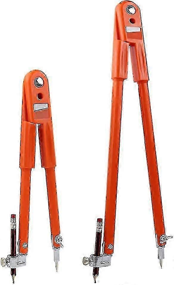 Adjustable Woodworking Compass Large Diameter Marking Scribing Compass for Geometry