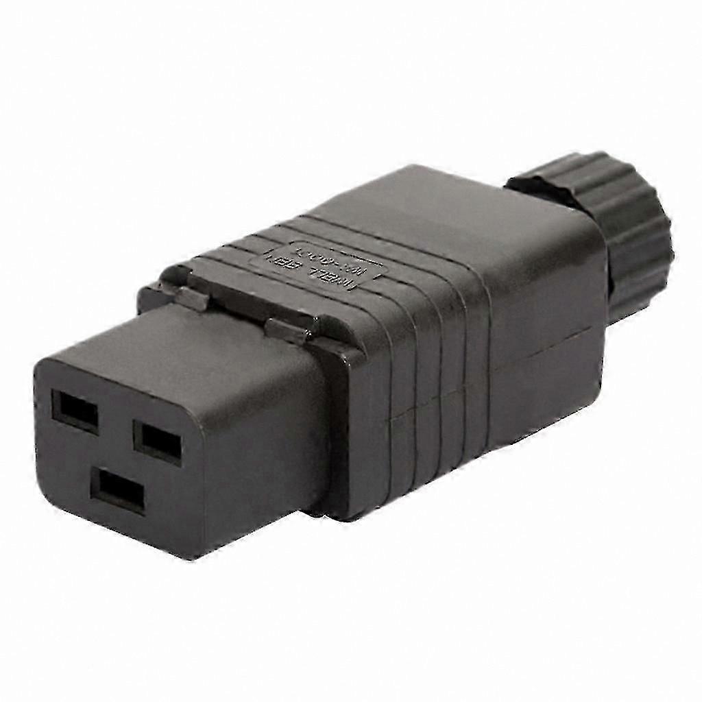 IEC 320 C19 16A 250VAC Female Plug Durable Rewirable Socket for UPS PDU