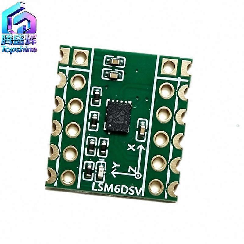 Accelerometer & Gyroscope Data Logging LSM6DSV Six-Axis Sensor Module with SPI/IIC, Compatible with SmolSlime & SlimeVR