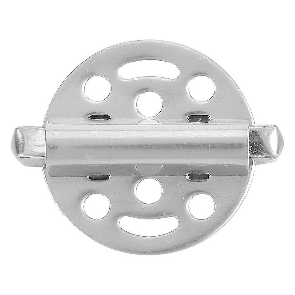 Stainless Steel Adjustable Spring Pipe Windproof Cap Windshield Cover Silver
