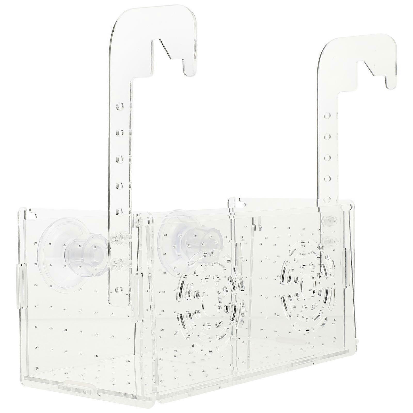 Transparent Fish Hatching Acrylic Box for Fish Breeding 5Pcs Set