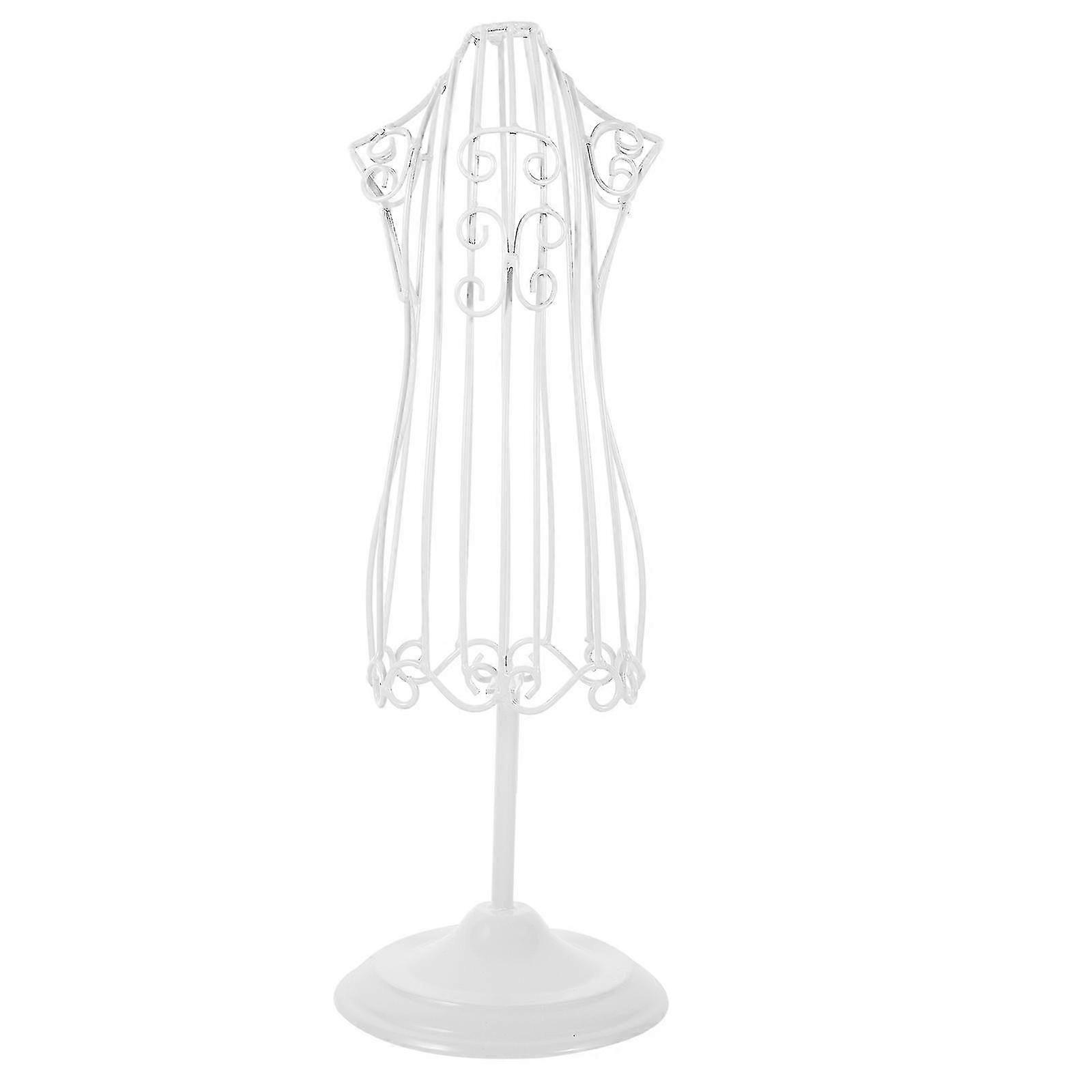 Compact Iron Pet Clothing Display Rack