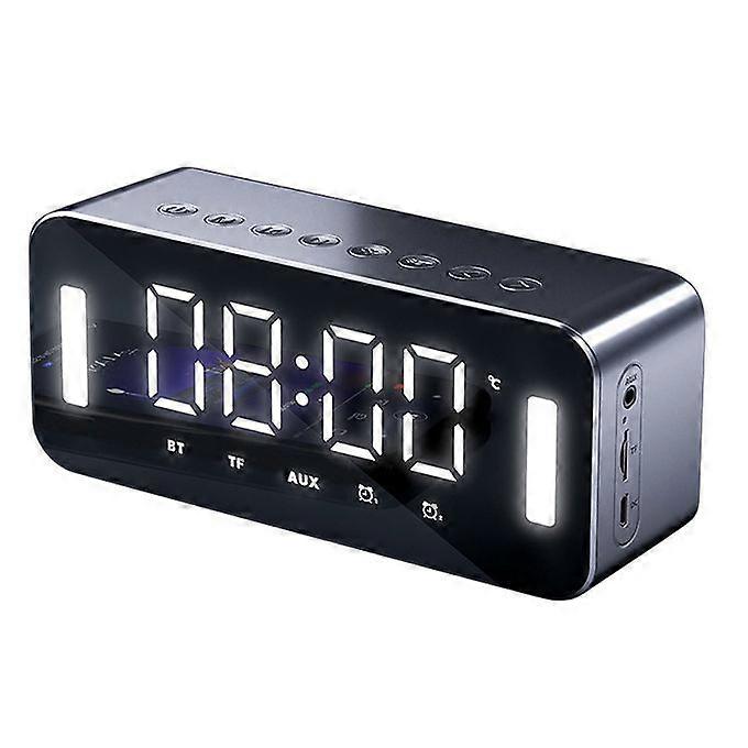 Wireless BT Speaker Multi-function Alarm Clock/Night Light