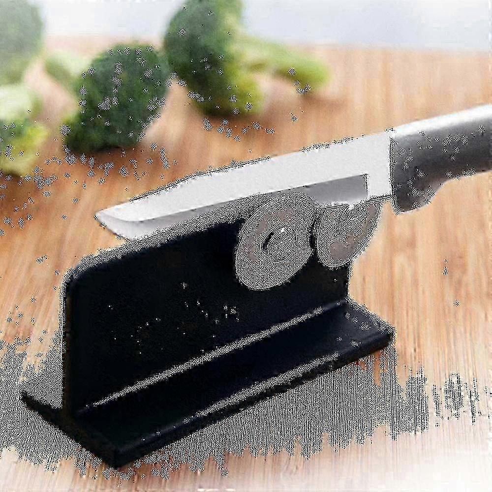 Stainless Steel Knife Sharpener compatible with Kitchen Tools with Quick Edge