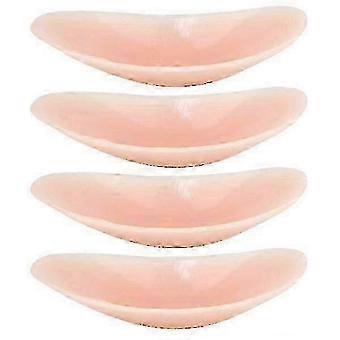 Set di 4 spalline in silicone antiscivolo per donna, invisibili, ideali come supporto per le spalle. Novità 2026.