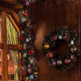 24 Coloured Metal Pet Bells Set