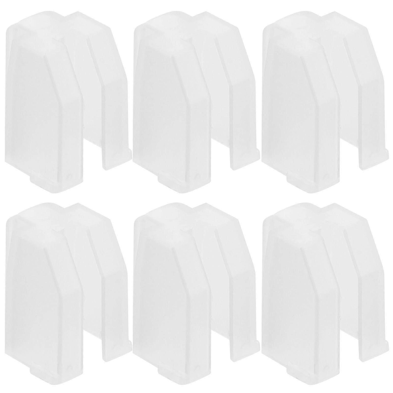6pcs Record Player Stylus Protector Record Needle Cover Turntable Stylus Guards