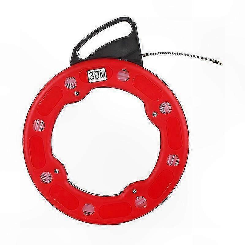 Fiberglass Wire Pulling Rod - 30 Meter Electrician Tool for Cable Installation