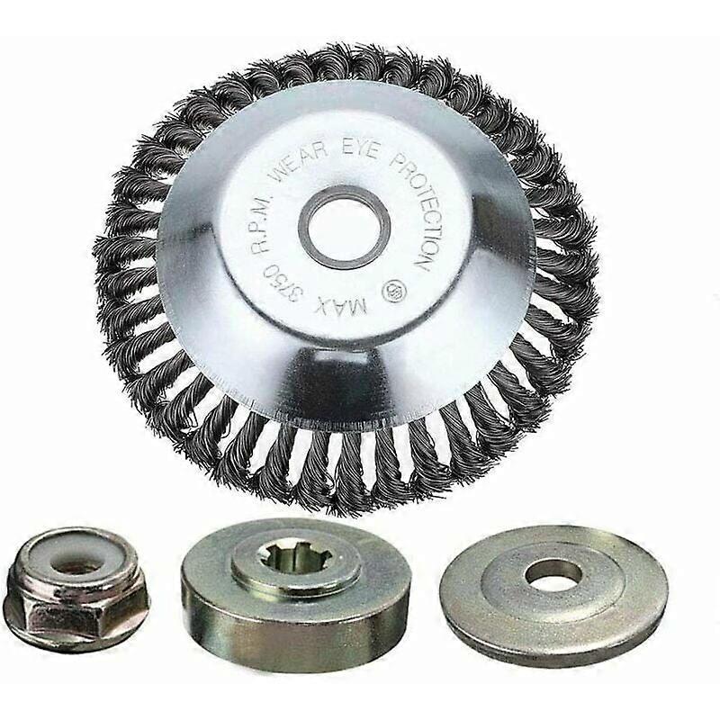 Flexible Durable Steel Wire Wheel Brush