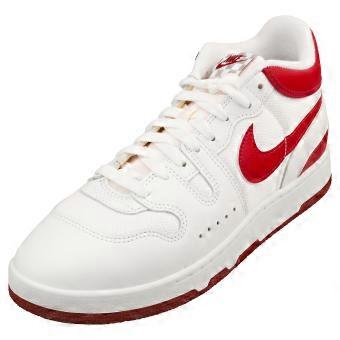 Nike Attack Qs Sp Heren Mode Sportschoenen in Wit Rood
