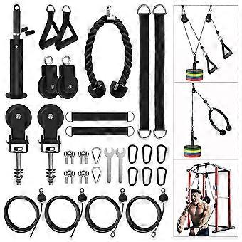 Pulley Fitness Equipment - Some Models - Home Gym Strength Training Station - Compact.