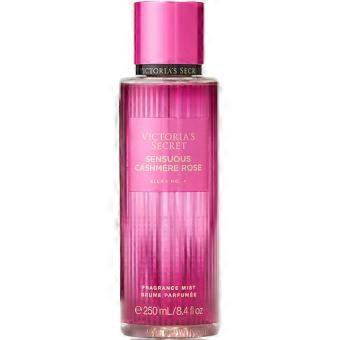 Sensuell kroppsspray med doft av kashmirros, 250 ml.