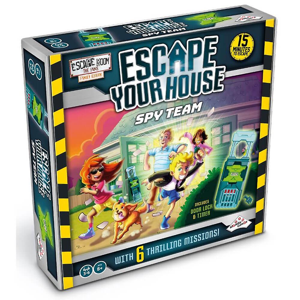 Escape Room The Game Escape Your House Cooperative Adventure Game 3 To 6 Players
