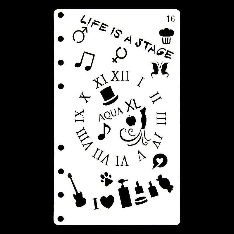 Bullet Journal Stencil Plastic Planner Craft Drawing Template