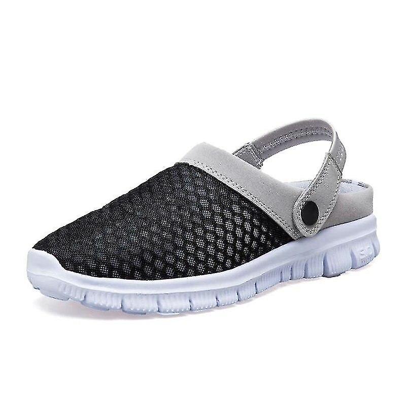 Breathable Beach Flip Flop, Slip On Slippers - Black