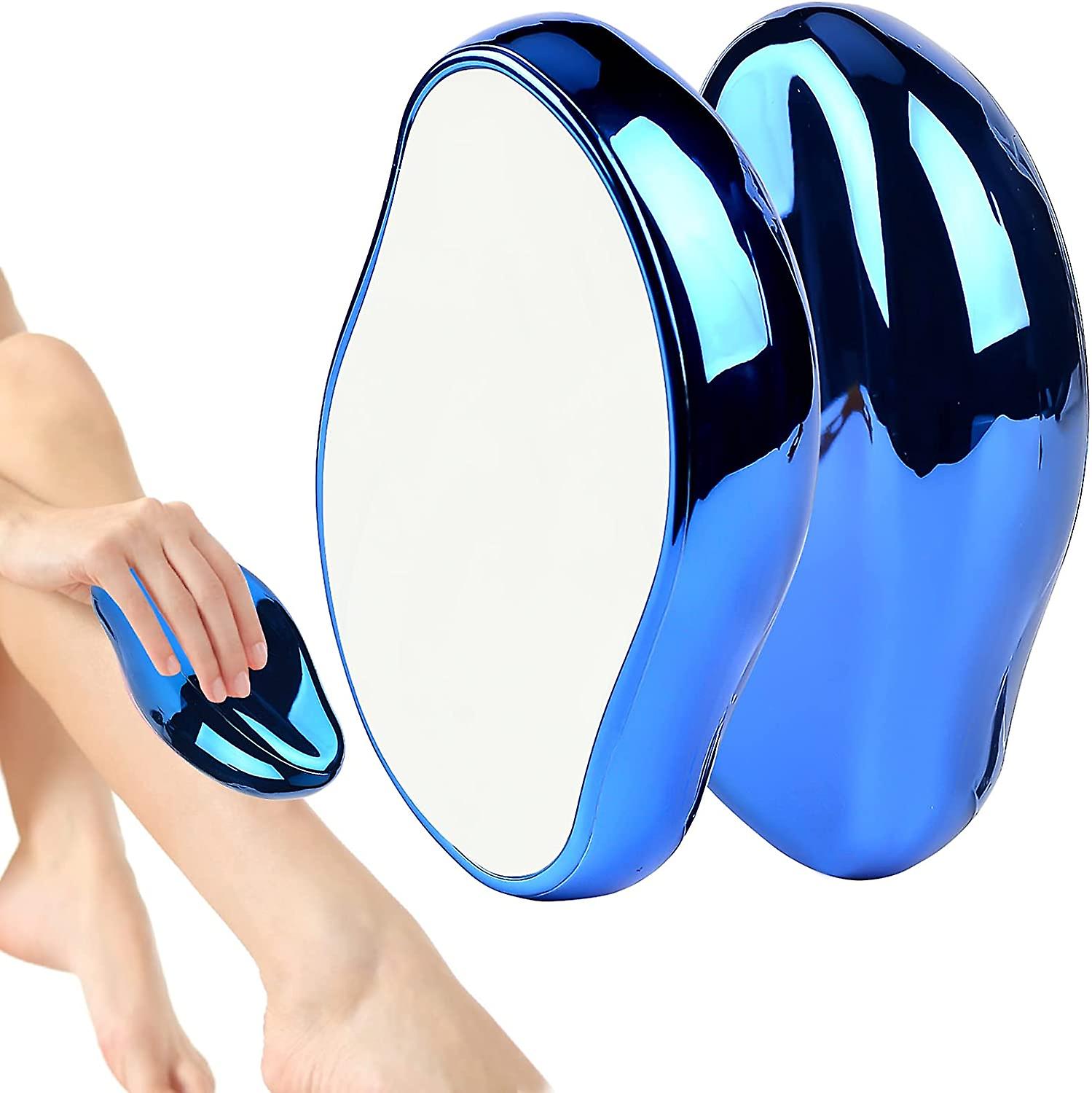 Crystal Hair Eraser for Arms Legs Back (Dark Blue)