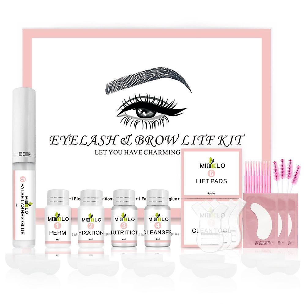 Eyelash Brow Lift Kit Professional Diy Perm Brows Lamination Kit