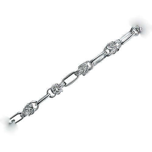 Silver fancy handmade Necklace Chain 20 inches
