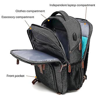 Poso Laptop Backpack 17.3 Inch Computer Bag With Usb Port -ant Rucksack ...