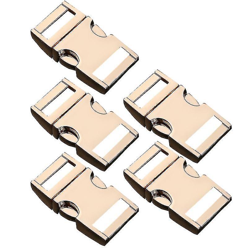 5 Pcs מתכת צד שחרור אבזם תרמיל תיק מטען בגדים אביזרים אבזם