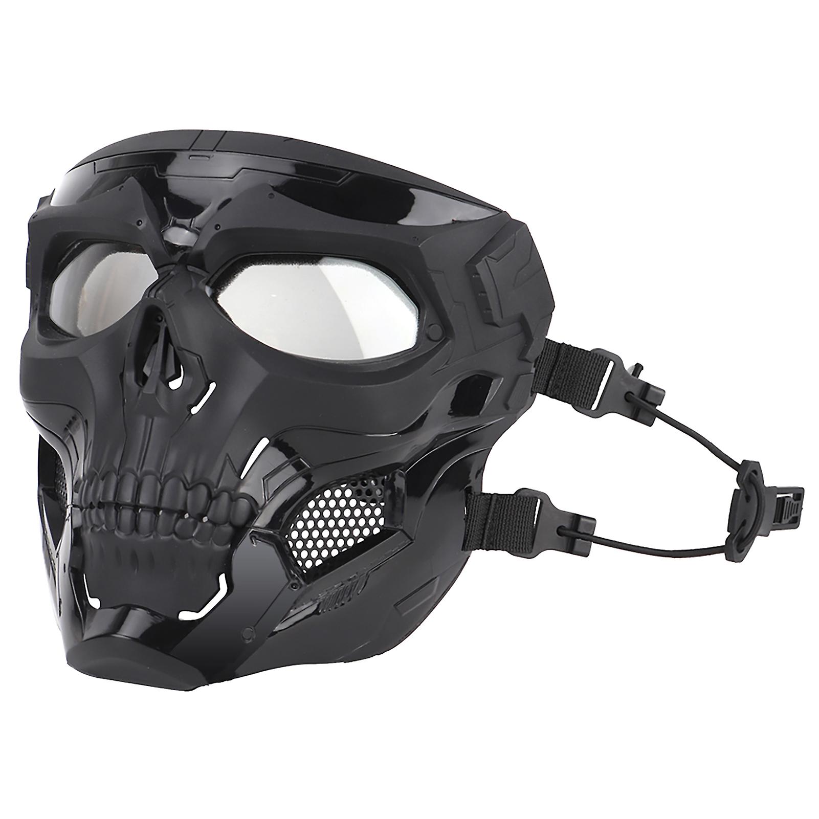 Halloween Skull Cover With Goggles With Impact-resistant Face Cover For Movie Stage Performance Tool