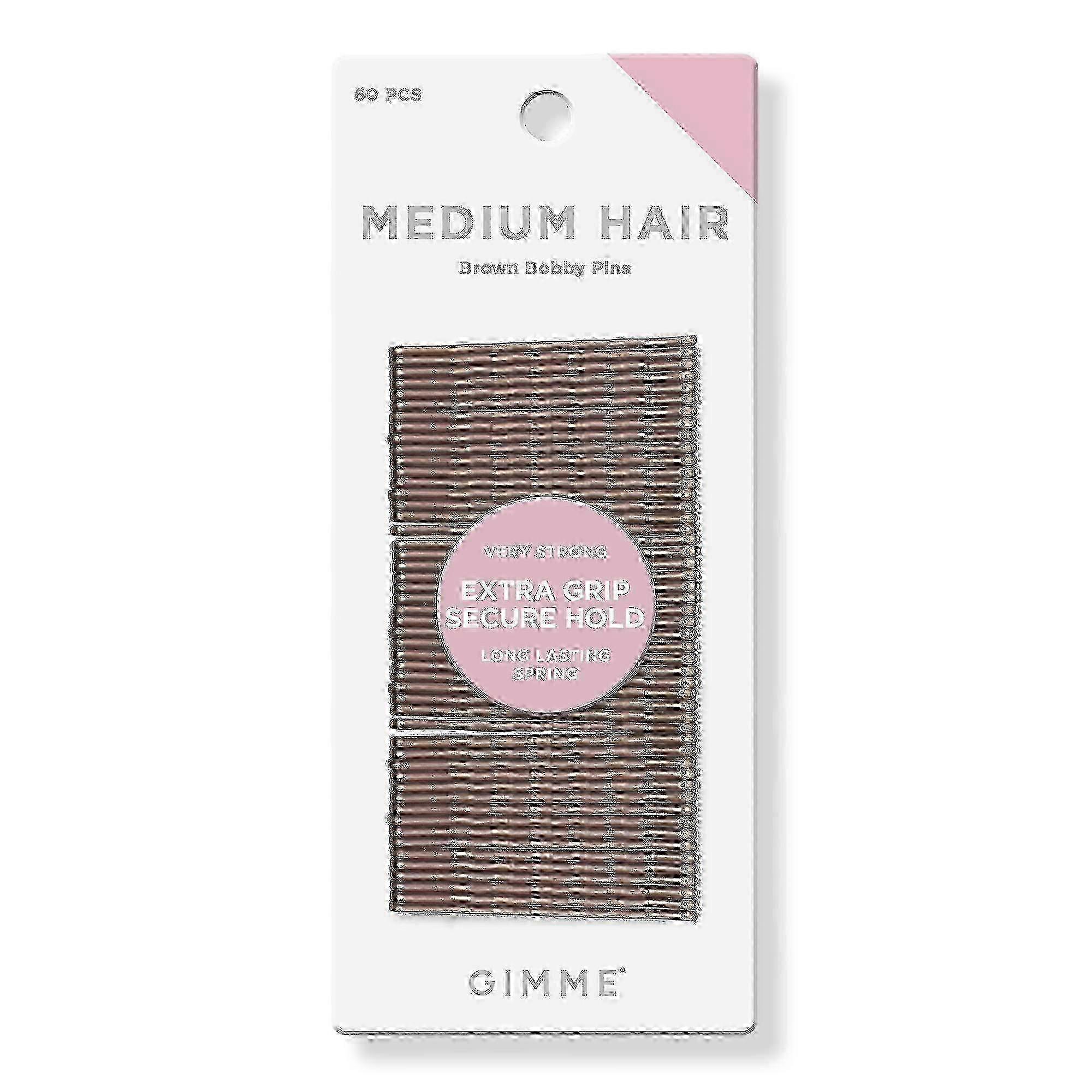 Gimme Beauty Medium Hair Bronze Bobby Pins, 60 Ea