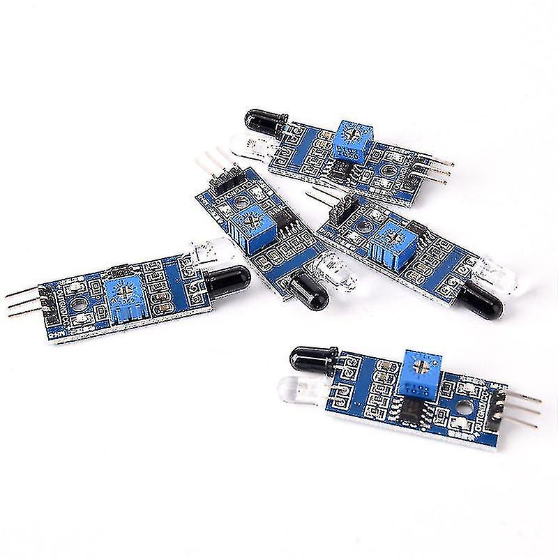 5pcs Ir Infrared Obstacle Avoidance Sensor Module For Arduino Smart Car Robot Shytmv