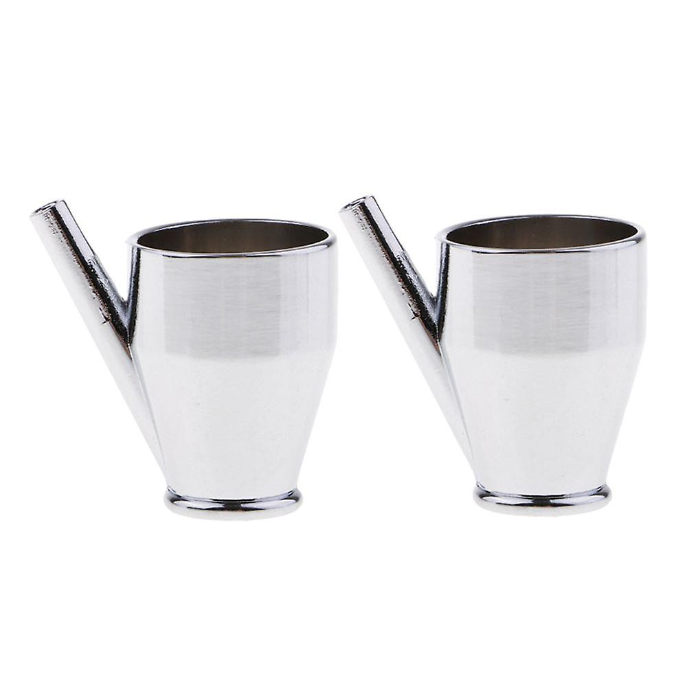 Pieces 5ml Metal Airbrush Color Cup For Single Double Action Airbrushes