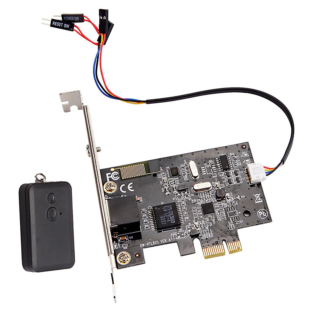 1000M Gigabit Ethernet PCIe  Network Controller Card with Remote Switch
