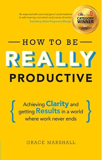 How To Be Really Productive by Grace Marshall Paperback