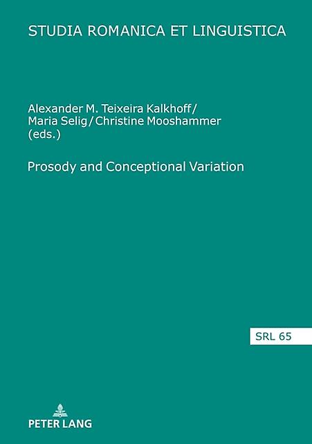 Prosody And Conceptional Variation Hardback Book