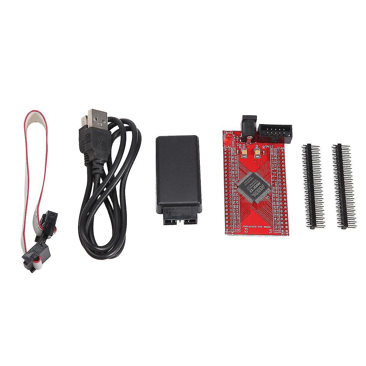 Max Ii Epm240 Cpld Development Board Learning Board Usb 10-pin Jtag Connection Cable Red