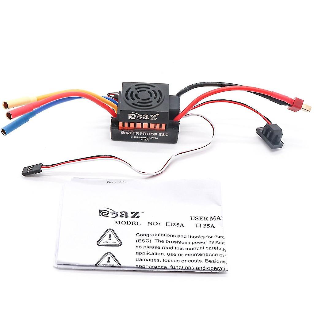 60a Brushless Motor Esc Electronic Speed Controller For 1/10 Buggies/trucks
