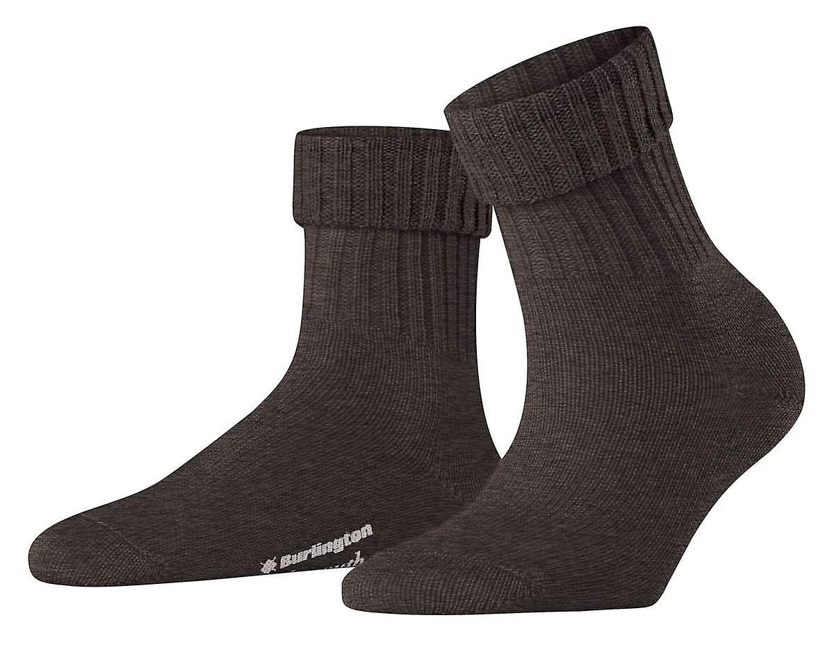 Burlington Plymouth Socks - Dark Brown