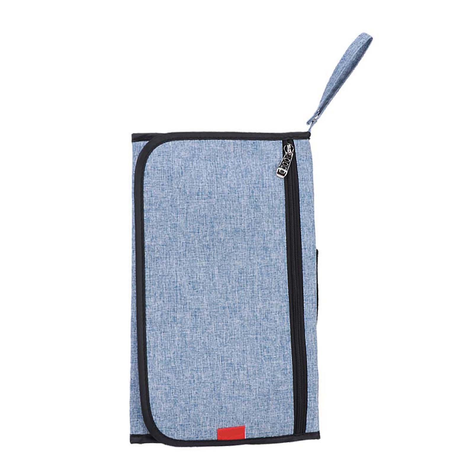 Baby Diaper Changing Pad Portable Multifunctional Travel Changing Mat Station for NewbornBlue