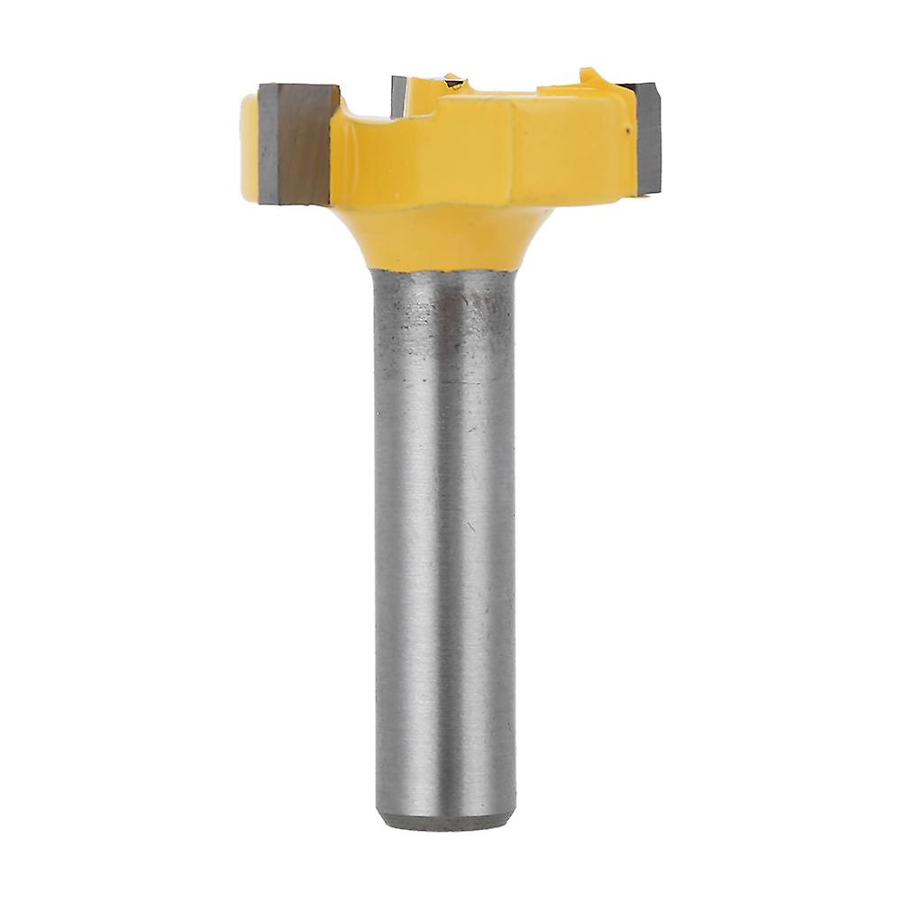 3 Blade T-Blade Router Bit, 8mm Shank, Woodworking Tool Accessories, 8mm Shank, 8 x 1/4