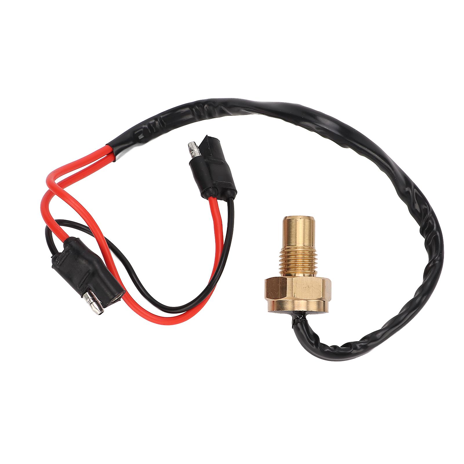 Fan Thermal Sensor Switch Fan Thermal Switch Replacement Brass Aluminum High Strength Replacement for Arctic Cat 500 650
