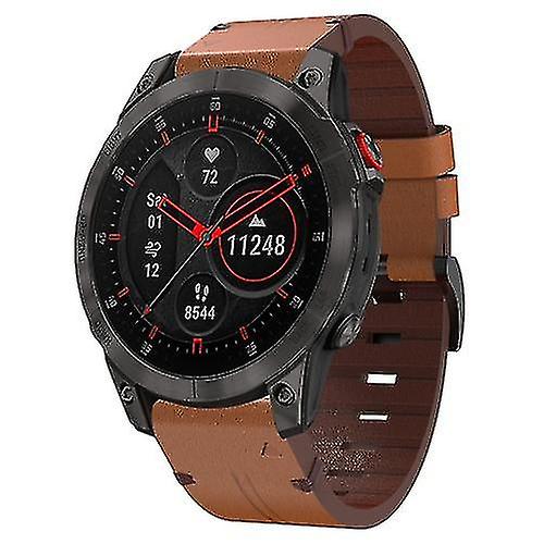 Leather Strap Garmin Fenix Sapphire Watch Bands Garmin Epix Garmin