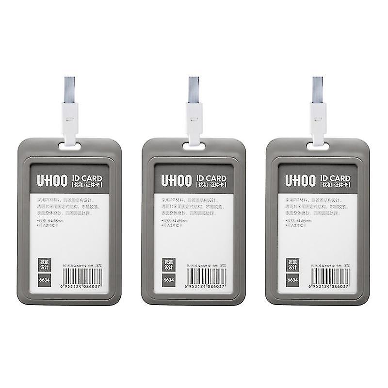 3pcs Credentials Holder