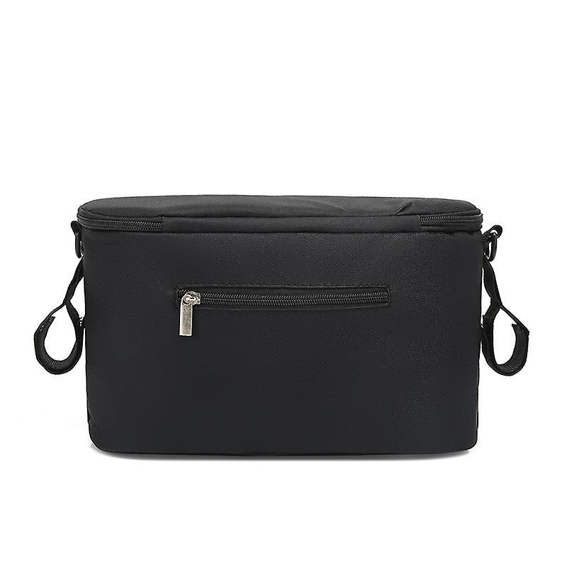 Baby Stroller Organizer Stroller Accessories Bag Large Space  Multiple Zipper PocketsBlue