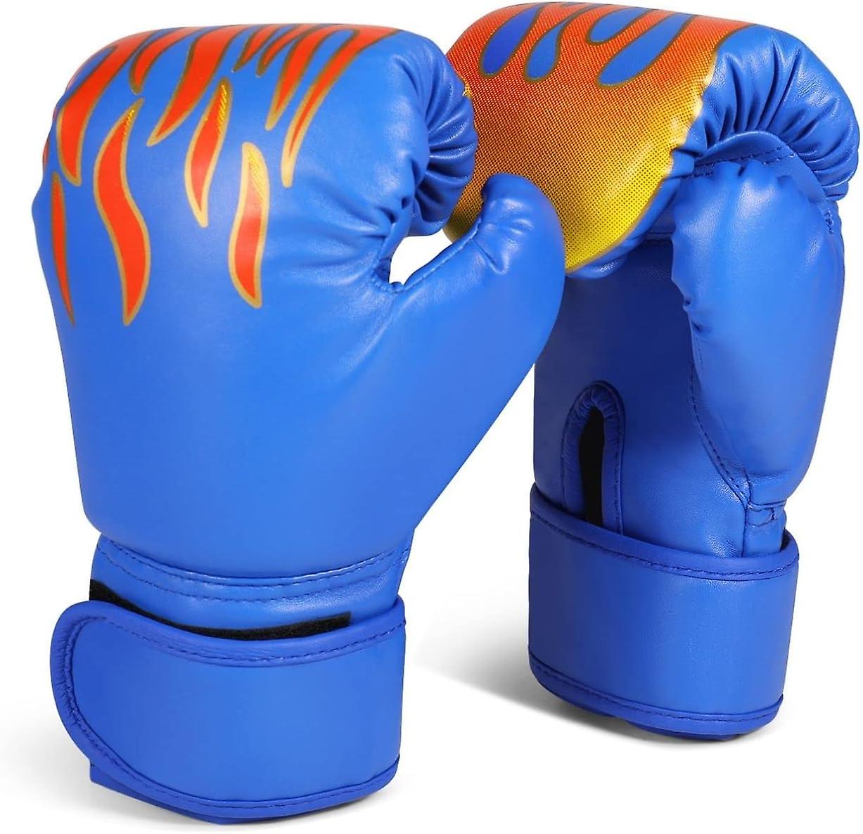 Kids Boxing Gloves for 3-8 Ages All-Purpose Training Punching Bag Mitts w/Wrap-Around Support, UFC Sparring Kickboxing Sandbag Sports Fitness Exercise