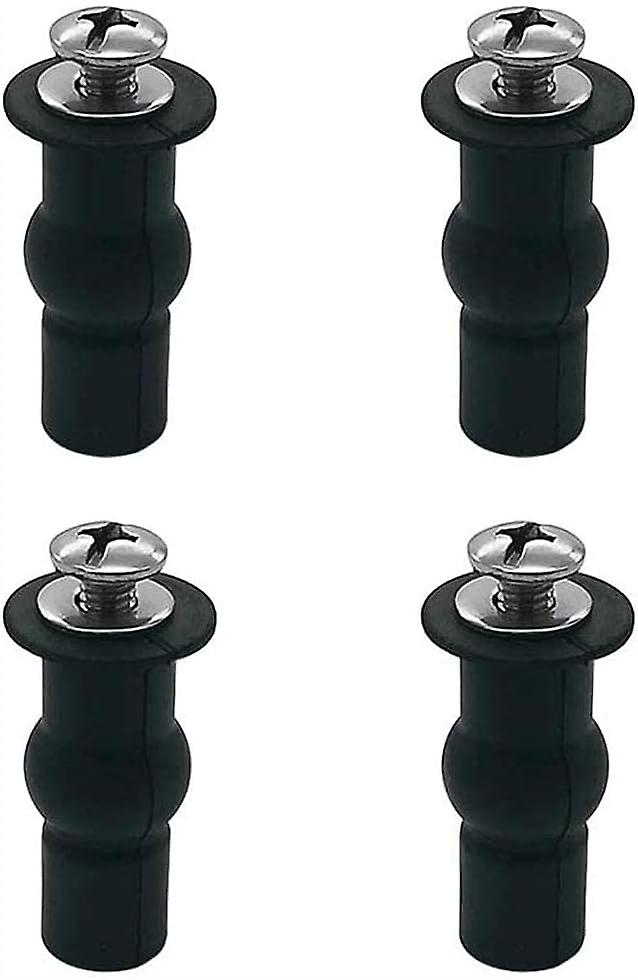 WC seat, 2 pairs of rubber expansion bolts, 304 stainless steel toilet fixing screws fixing hinges
