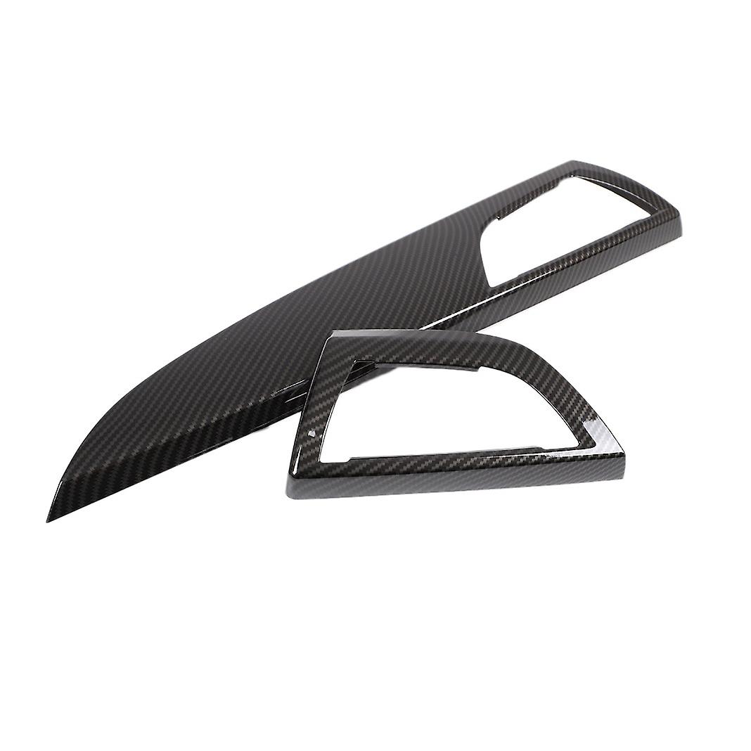 Car Dashboard Side Air Conditioner Outlet Panel Cover Stickers Accessories for 1 2 Series F20 F22 F