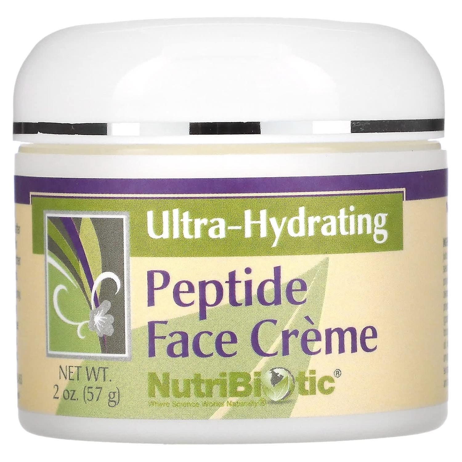 NutriBiotic, Peptide Face Creme, Ultra-Hydrating, 2 oz (57 g)
