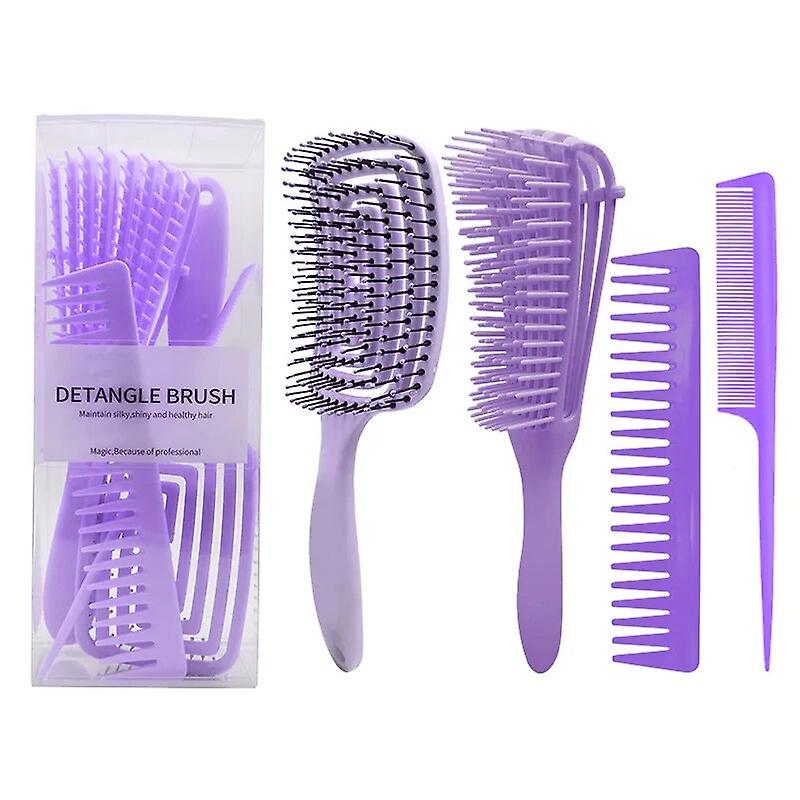 Care Styling Tools Soe Tangle Problems Smooth Barber Accessories Detangler Hair Comb Set